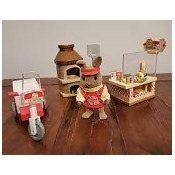 sylvanian families pizza parlour