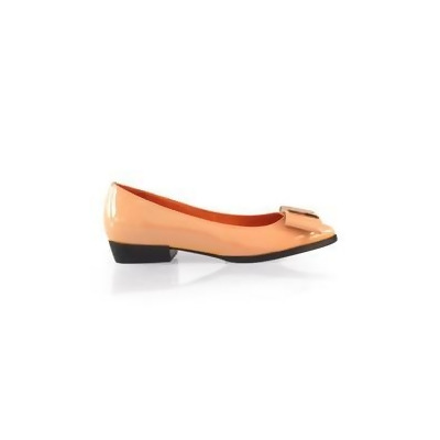 patent pointed toe flats