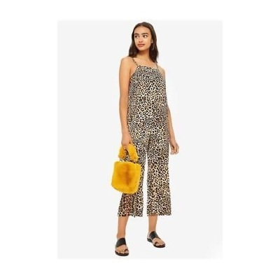 leopard print jumpsuit petite