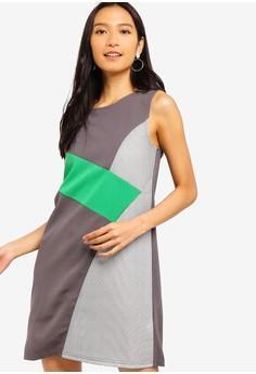 zalora shift dress