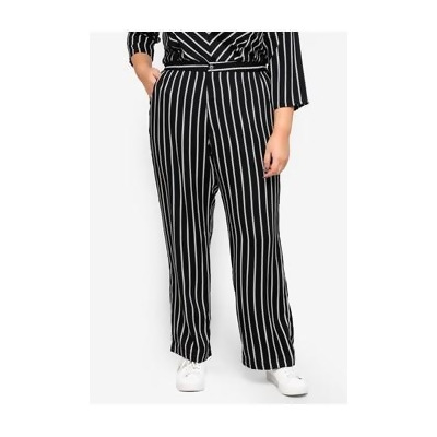 striped trousers plus size