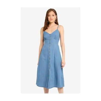 zalora denim dress