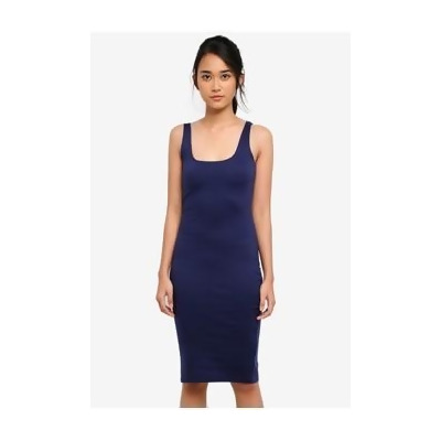 kimi scooped bodycon midi dress