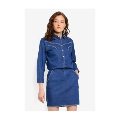 zalora denim dress