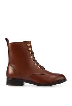 Kedussa Lace Up Ankle Boots from Zalora 