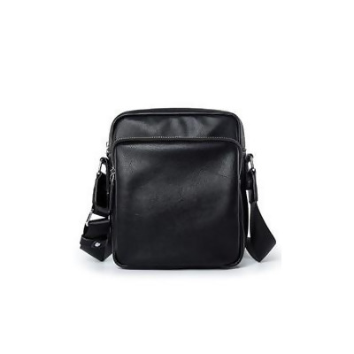 plain black cross body bag