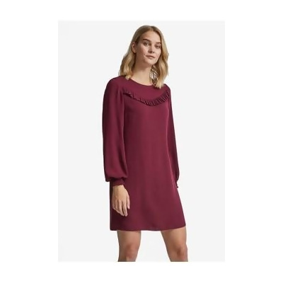 long sleeve shift dress casual