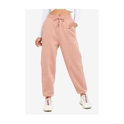 pink oversized joggers