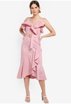 zalora wrap dress