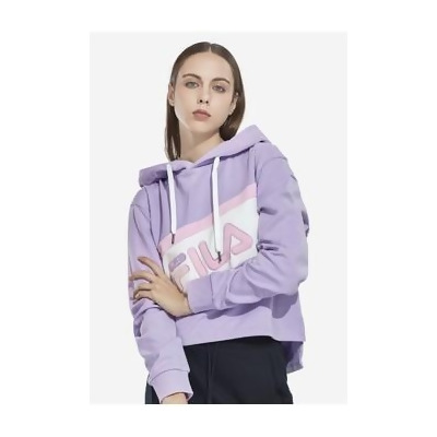 purple fila hoodie