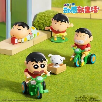 超夯~動感小新發條公仔 