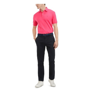 UPC 008763274461 product image for Tommy Hilfiger Mens Pink Short Sleeve Classic Fit Polo S - All | upcitemdb.com