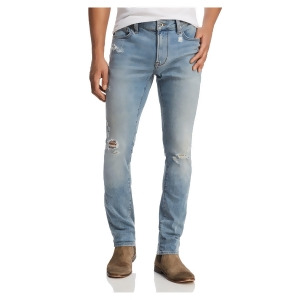 UPC 190802596969 product image for John Varvatos Mens Blue Denim Jeans 34 - All | upcitemdb.com