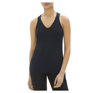 UPC 883389727733 product image for Helmut Lang Womens Navy Sleeveless V Neck Tank Top Size S - All | upcitemdb.com