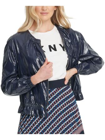 dkny womens bomber jacket