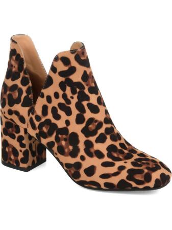 journee leopard booties