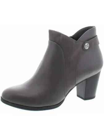 B,M BHFO 5798 Giani Bernini Womens Cemeliaa Ivory Ankle Boots Shoes 9 Medium 