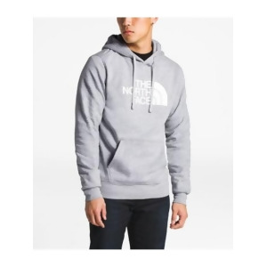 UPC 191932257416 product image for The North Face Mens Gray Logo Graphic Long Sleeve Classic Fit Draw String Hoodie | upcitemdb.com