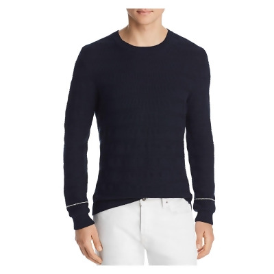 The Mens store Mens Navy Crew Neck Cotton Sweater L 