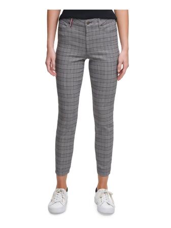 plaid tommy hilfiger pants