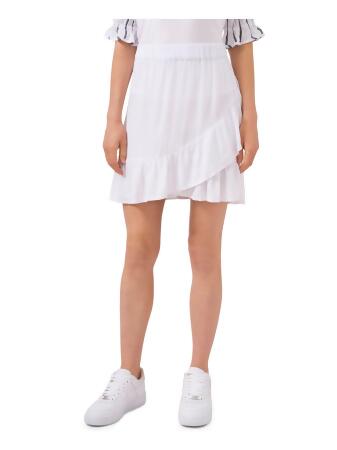 White ruffle 2024 skirt xxl