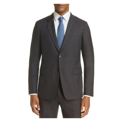 THEORY Mens Chambers Gray Single Breasted, Slim Fit Blazer 44R 