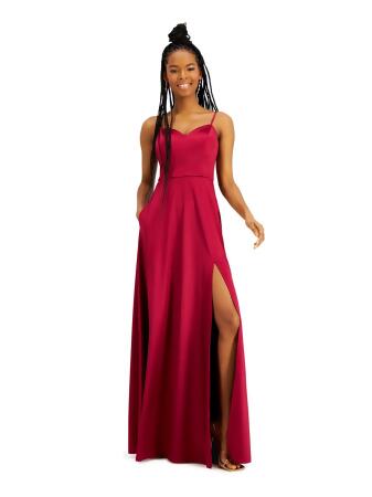 Maroon dresses outlet for juniors