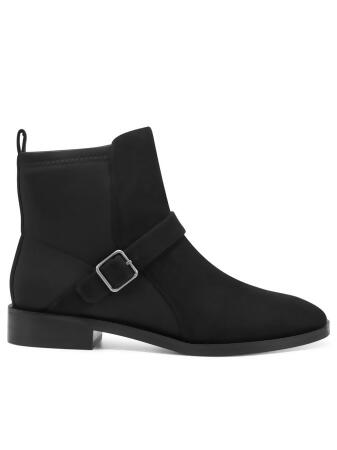 beata block heel booties