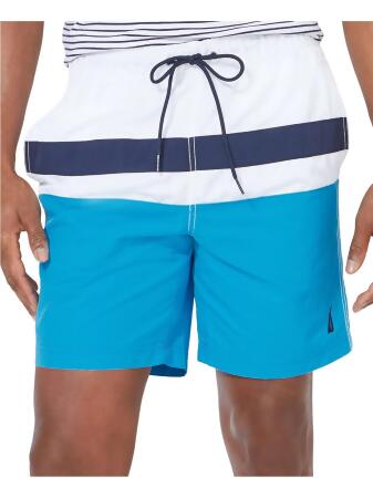 Nautica color block store swim trunk