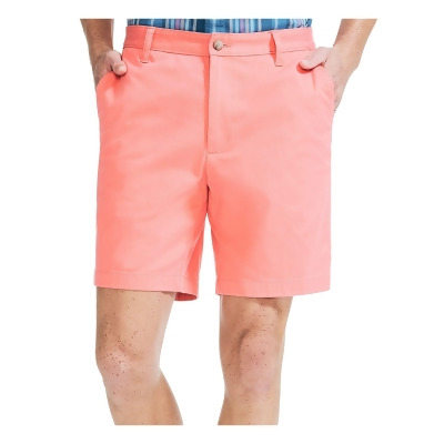 NAUTICA Mens Coral Flat Front, Classic Fit Stretch Shorts 38 Waist 