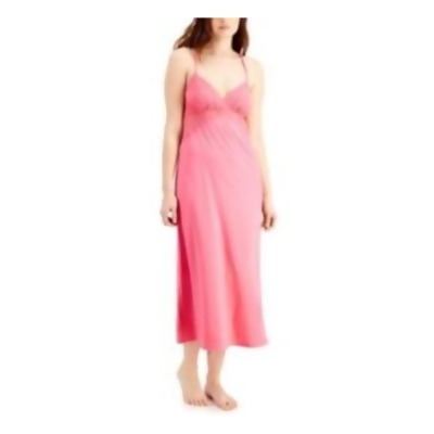 INC Intimates Pink Long Chemise Nightgown M 