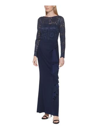 Jessica howard shop navy ball gown