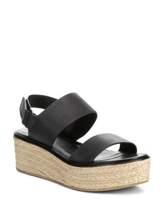 VINCE. Womens Black 1-1/2