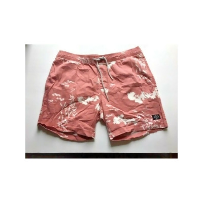 ZGY DENIM Mens Coral Drawstring, Printed Classic Fit Shorts XL 