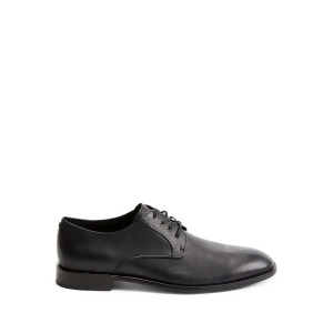 UPC 190802727967 product image for John Varvatos Mens Black Comfort Nyc Derby Round Toe Block Heel Lace-Up Leather  | upcitemdb.com