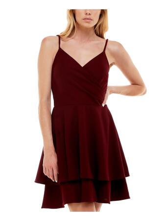 Burgundy dresses hot sale for juniors