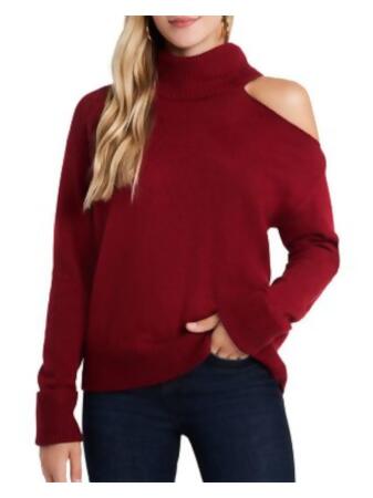 1 state best sale cold shoulder sweater