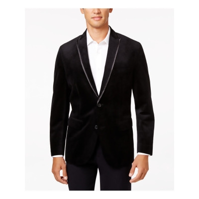 INC Mens Black Suit Separate Blazer Jacket 4XL Tall 