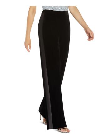 Buy Women Black Velvet Straight Pants Online At Best Price