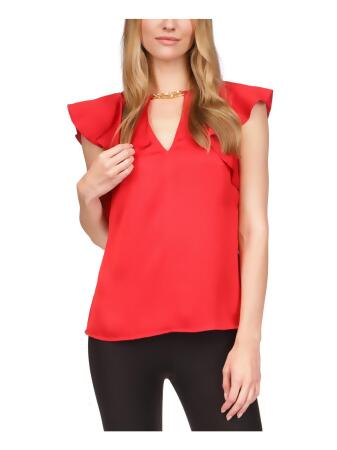 Michael kors store shirts womens red