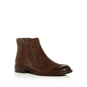 UPC 190802500225 product image for John Varvatos Mens Brown Goring Waverly Round Toe Block Heel Slip On Leather Boo | upcitemdb.com