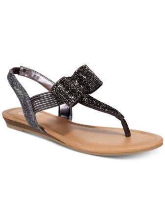 Material girl flip hot sale flops