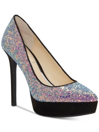 Jessica simpson glitter top heels