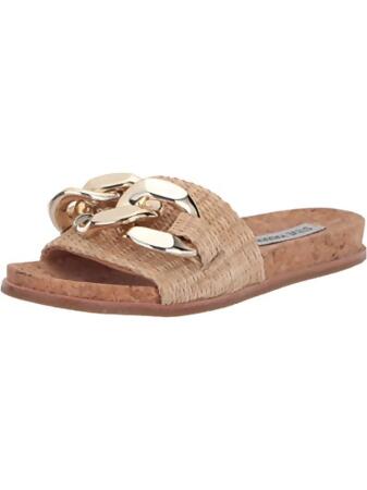 Steve madden woven online slide sandals