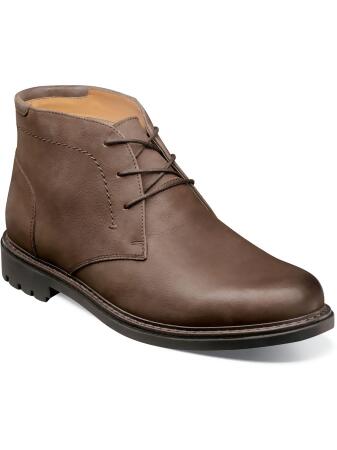 Block Heel Derby Boots