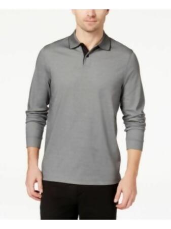 Tasso elba shop long sleeve polo