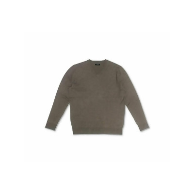ALFANI Mens Brown Crew Neck Pullover Sweater XXL 