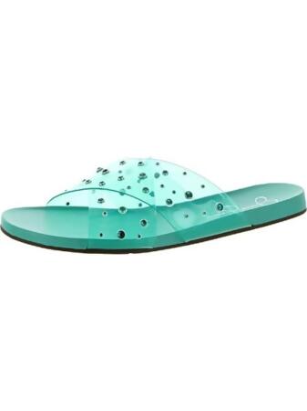 jessica simpson clear studded sandals