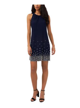 Ladies navy hotsell shift dress