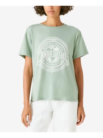 Lucky Brand Women's Printed Crewneck T-Shirt